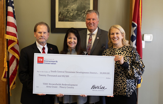Maury County to Revitalize Underutilized Properties with $20,000 State Grant