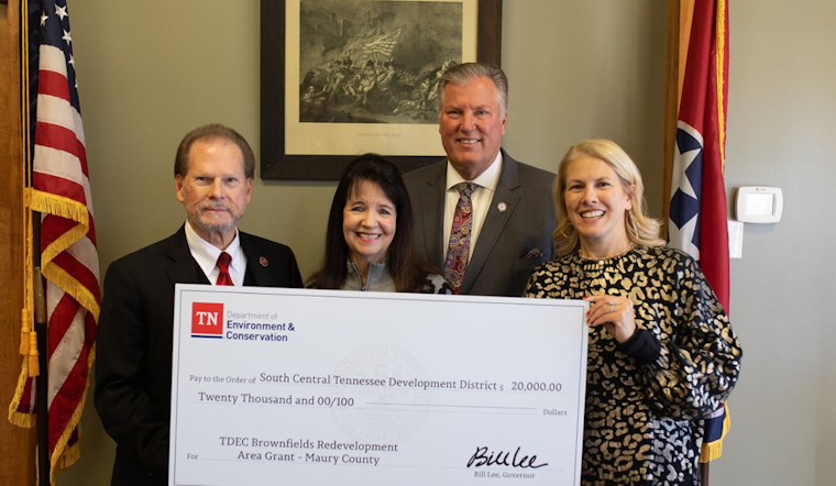 Maury County to Revitalize Underutilized Properties with $20,000 State Grant