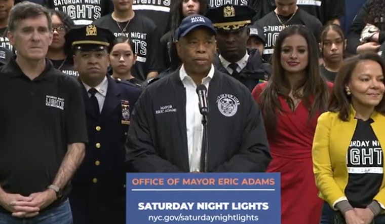 Mayor Eric Adams Opens Free Indoor Baseball Center in Washington Heights to Boost NYC Youth Development and Safety