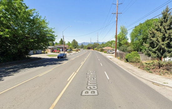 Medford Alert, Barnett Road Westbound Lane Closure Scheduled for December 12-17