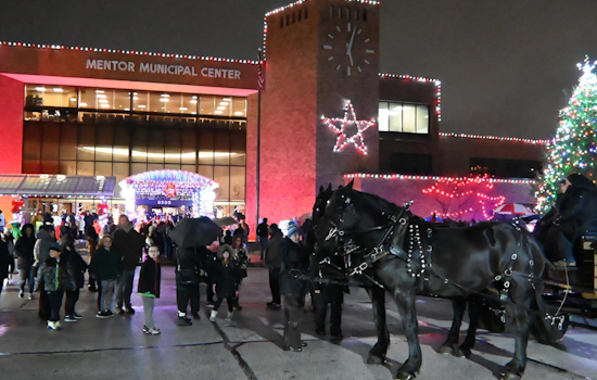 Mentor Community Tree Lighting Ceremony to Sparkle with Festive Cheer and Santa's Arrival Tonight