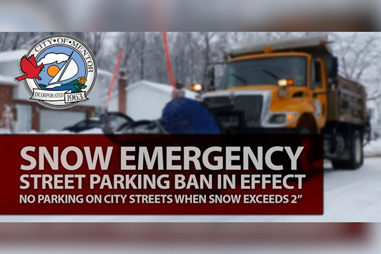 Mentor Lifts Snow Emergency and Parking Ban: City Navigates Wintry Challenges with Tactical Snow Removal
