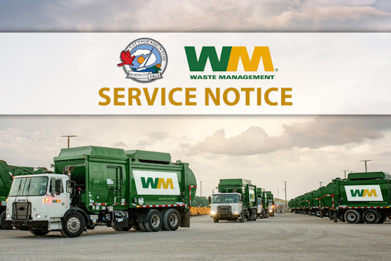 Mentor Residents Advised to Prepare for Altered Trash Collection Schedule Over Christmas Week