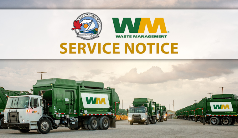 Mentor Residents Advised to Prepare for Altered Trash Collection Schedule Over Christmas Week