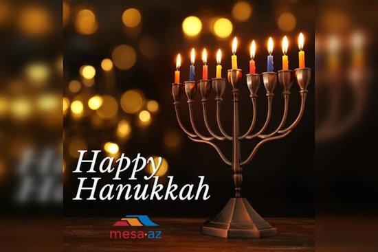 Mesa Unites Communities with Grand Menorah Lighting Ceremony on Christmas Day