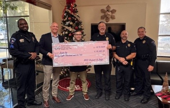 Mesquite Police Department's Santa Cop Program Receives $28,000 Boost from Mesquite ISD