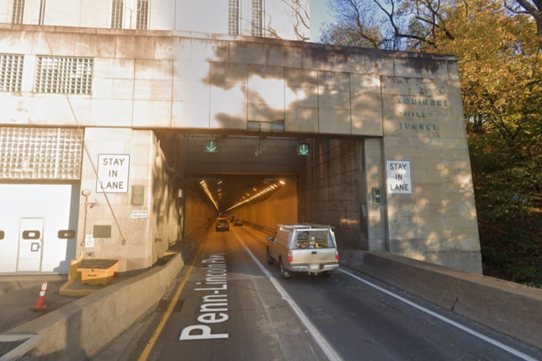 Metal Debris Near Pittsburgh's Squirrel Hill Tunnel Causes Flat Tires for 26 Vehicles
