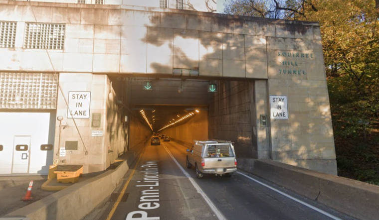 Metal Debris Near Pittsburgh's Squirrel Hill Tunnel Causes Flat Tires for 26 Vehicles