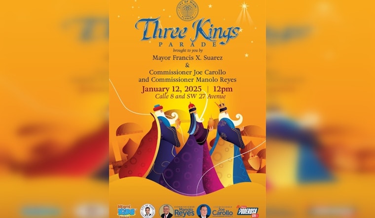 Miami's Beloved Three Kings Parade to Illuminate SW 8th Street with Festive Comeback