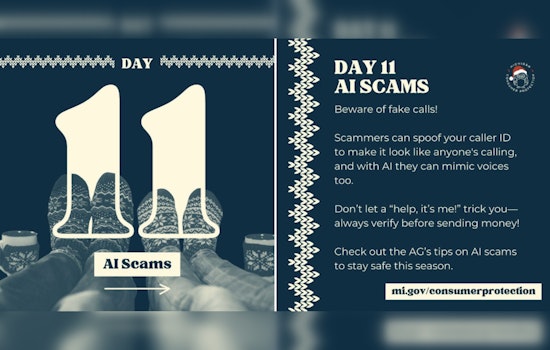 Michigan Attorney General Issues Alert on AI-Driven Holiday Scams, Urges Vigilance and Proactive Measures