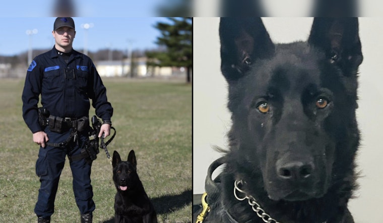 Michigan State Police K-9 Thor Recovers After Drug Exposure During Flint Home Search