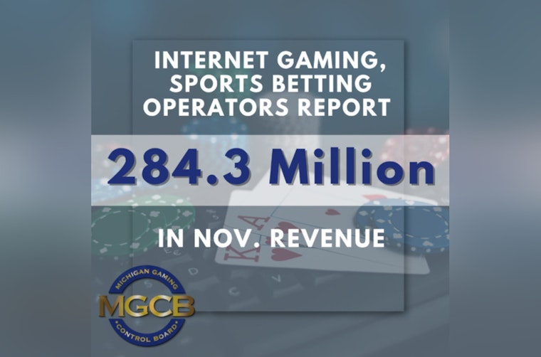 Michigan's iGaming and Sports Betting Revenue Skyrockets to Record Highs in November