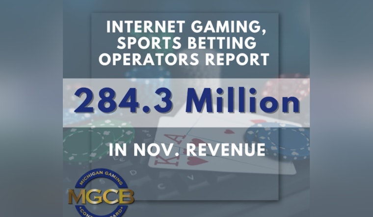 Michigan's iGaming and Sports Betting Revenue Skyrockets to Record Highs in November