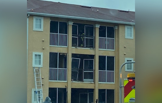 Middleburg Families Displaced by Fire at Hunter's Run Apartments, Children with Fireworks Suspected as Cause