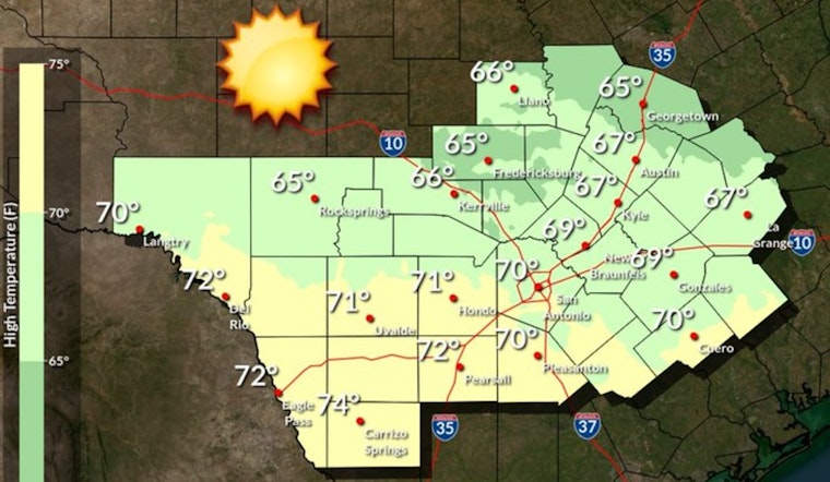 Mild and Sunny, Austin to Enjoy Pleasant Weather Through the Holidays