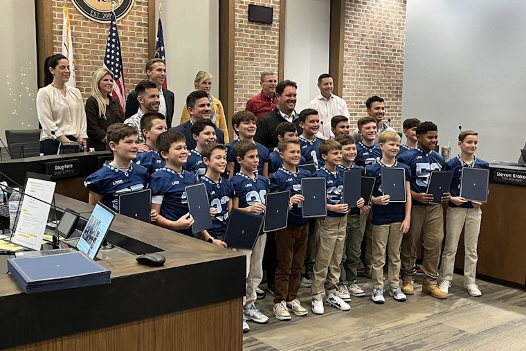 Milton Celebrates Youth Football Victories and Honors Local Heroes at Spirited City Council Session