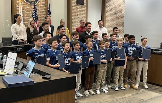 Milton Celebrates Youth Football Victories and Honors Local Heroes at Spirited City Council Session