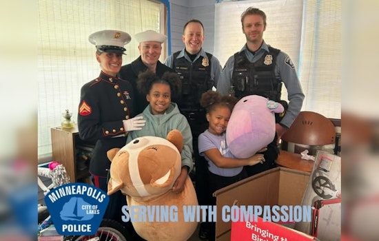 Minneapolis Police Bring Cheer with Gifts for Family of Late 7-Year-Old Amidst Holiday Season