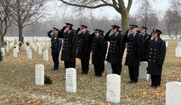 Minneapolis Police Honor Fallen Veterans and Former Officers at Wreaths Across America Ceremony