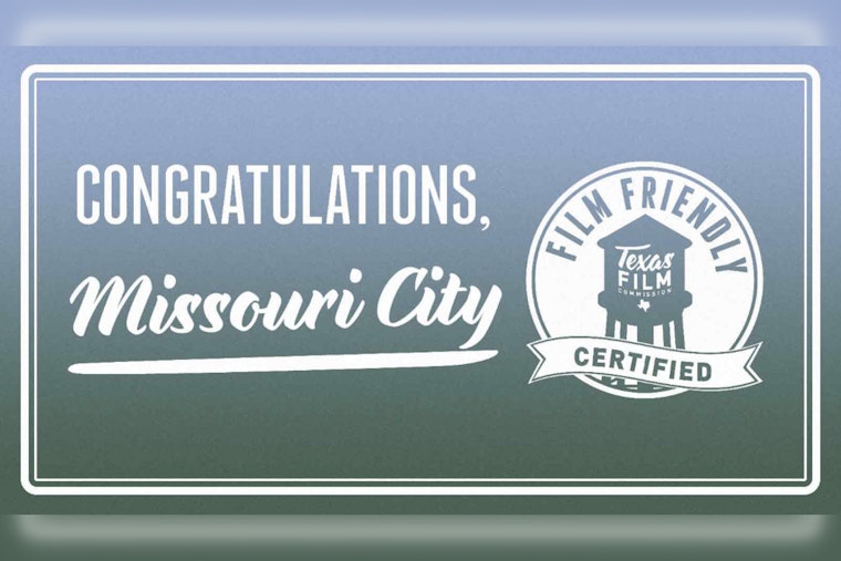 Missouri City Joins Elite Film Friendly Texas Certification, Aiming for Economic Growth in Fort Bend County