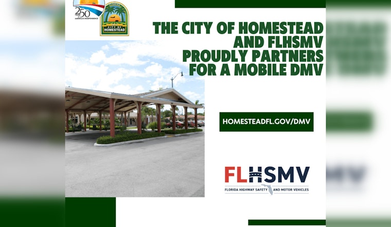 Mobile DMV Event Brings Essential Services to Homestead Residents at Local Community Center