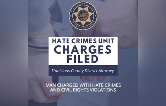 Modesto Man Charged with Hate Crimes, Facing $400K Bail and Protective Orders