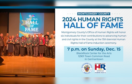 Montgomery County Human Rights Hall of Fame to Induct Six Leaders in Civil Rights Advocacy