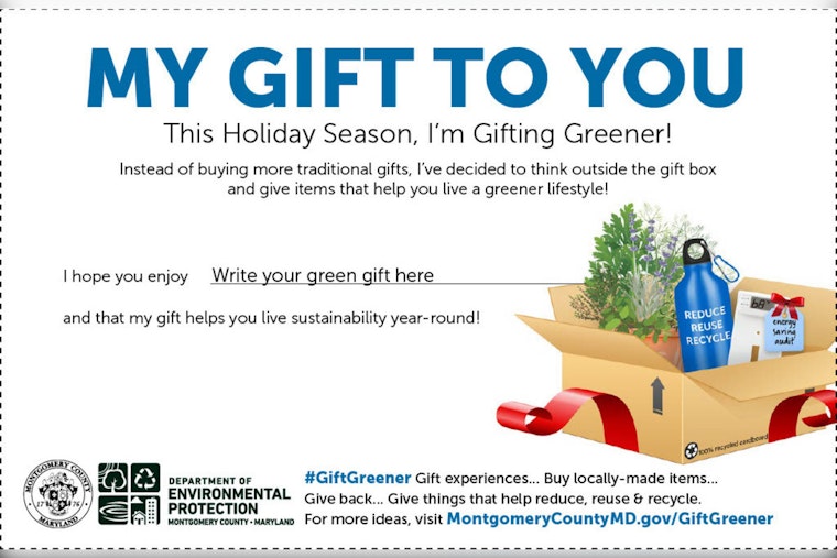 Montgomery County Launches 'Gift Outside the Box' Campaign to Champion Sustainable Gifting and Support Local Economy