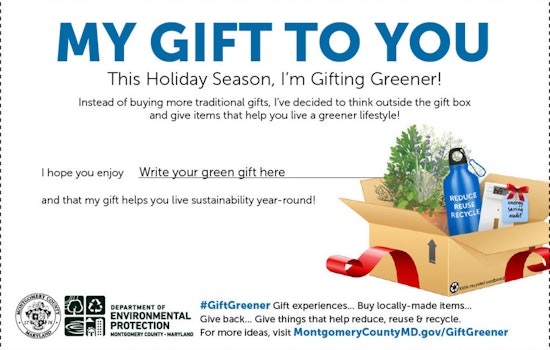 Montgomery County Launches 'Gift Outside the Box' Campaign to Champion Sustainable Gifting and Support Local Economy