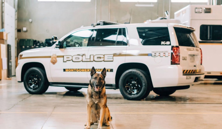 Montgomery County Mourns Loss of K-9 Monte, a Valued Police Force Member and Community Hero