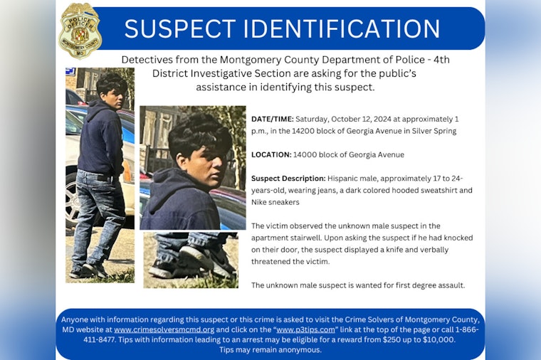 Montgomery County Police Seek Assistance Identifying Suspects in Georgia Avenue Assault