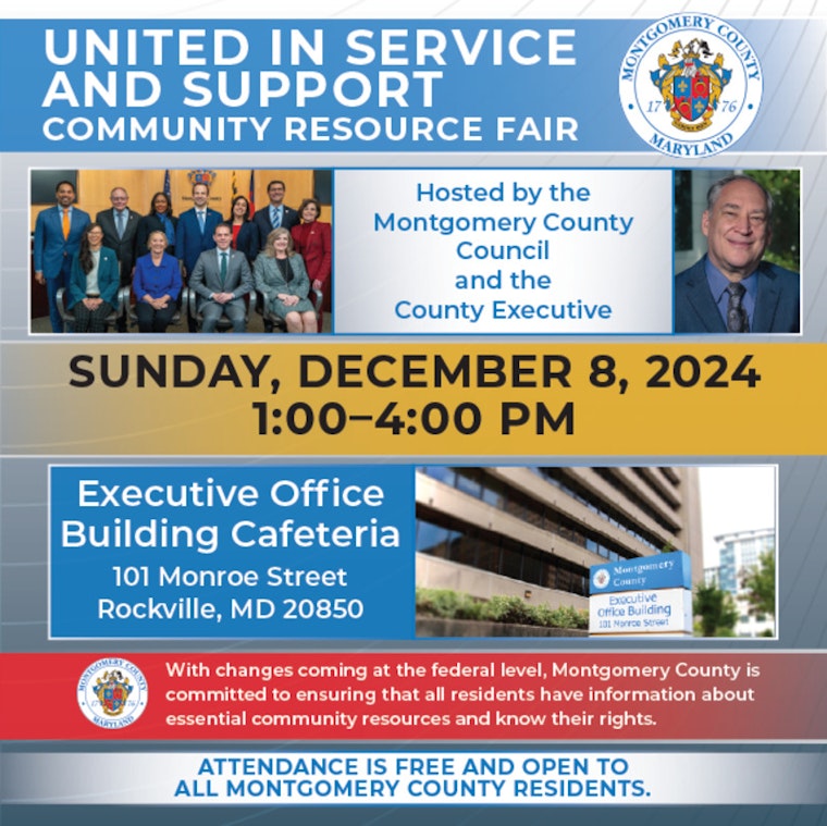 Montgomery County Unites to Offer Community Services at Upcoming Resource Fair in Rockville