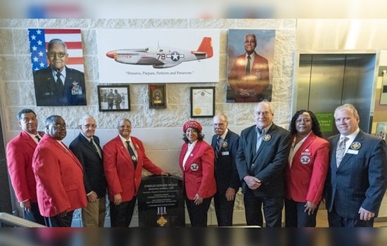 Montgomery County Unveils Memorial at Library Honoring Tuskegee Airman Brigadier General Charles E. McGee