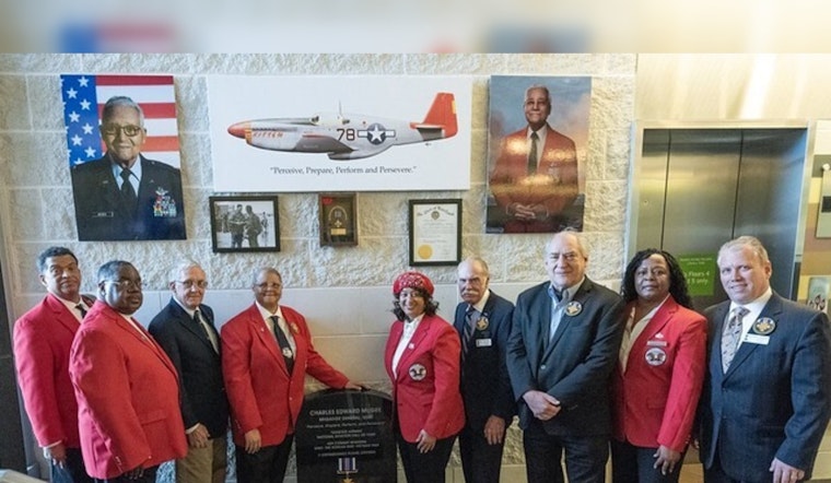 Montgomery County Unveils Memorial at Library Honoring Tuskegee Airman Brigadier General Charles E. McGee