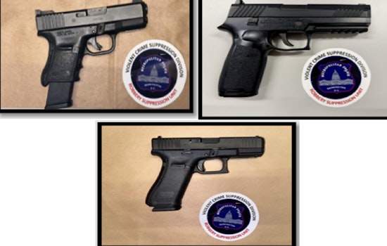 MPD Confiscates 37 Illegal Firearms in One Week Amid Ongoing Campaign Against Gun Violence in D.C.