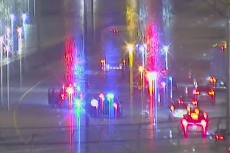 Multiple Vehicles, Including Norwood Police Cruiser, Involved in I-71 Northbound Pileup Near Smith Edwards Road
