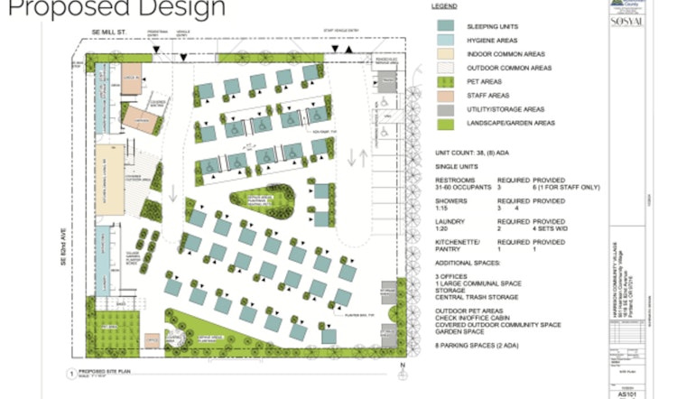 Multnomah County Approves $4.1M for New Tiny Home Village in SE Portland
