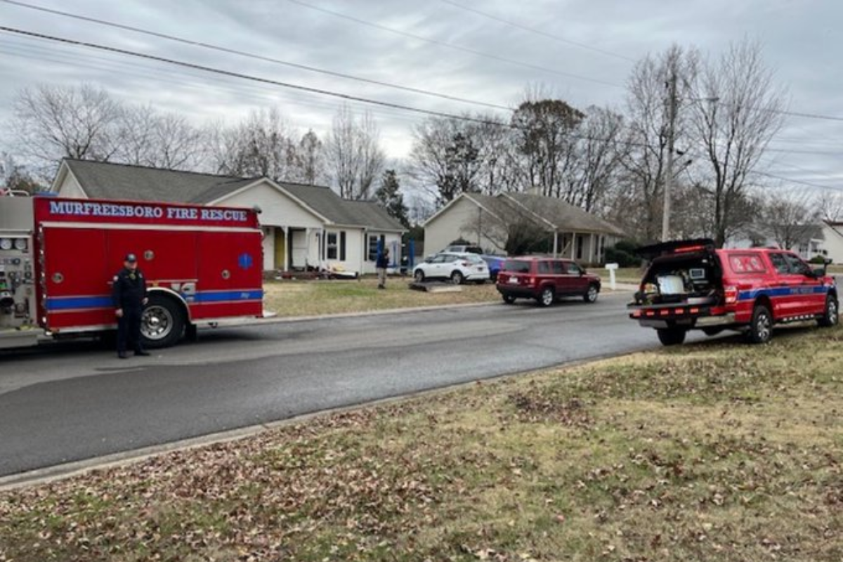 Murfreesboro Resident Injured in Bedroom Blaze, MFRD Battles Fire