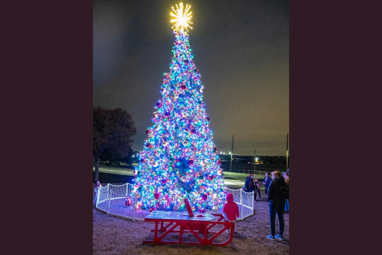 NAS JRB Fort Worth Celebrates with Sparkling Winter Wonderland and Christmas Tree Lighting Event