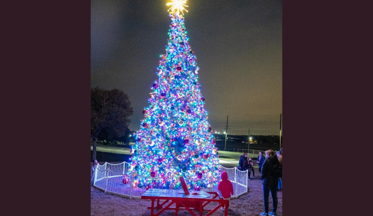 NAS JRB Fort Worth Celebrates with Sparkling Winter Wonderland and Christmas Tree Lighting Event