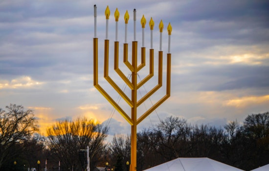 National Hanukkah Menorah Lights Up Washington D.C. in a Cherished Tradition Coinciding with Christmas