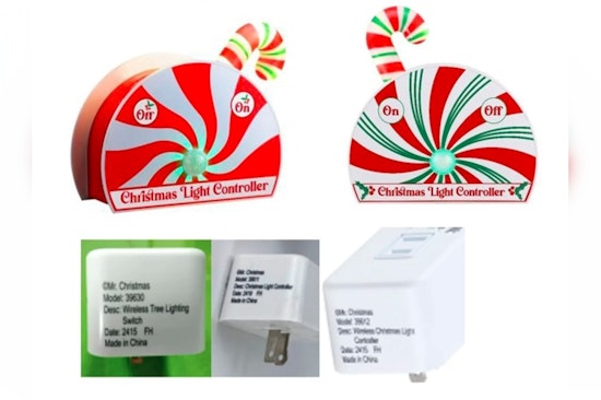 Nearly 44000 Holiday Light Controllers Recalled Over Fire Risk Sold at Target Walmart and Cracker Barrel