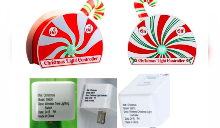 Nearly 44000 Holiday Light Controllers Recalled Over Fire Risk Sold at Target Walmart and Cracker Barrel