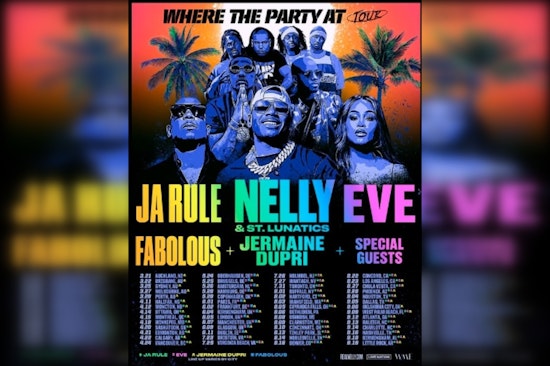 Nelly Announces 2025 Where The Party At Global Tour with Phoenix Concert in August
