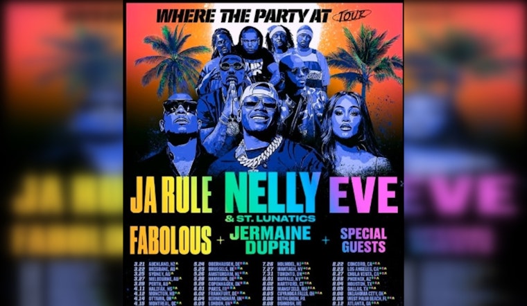 Nelly Announces 2025 Where The Party At Global Tour with Phoenix Concert in August