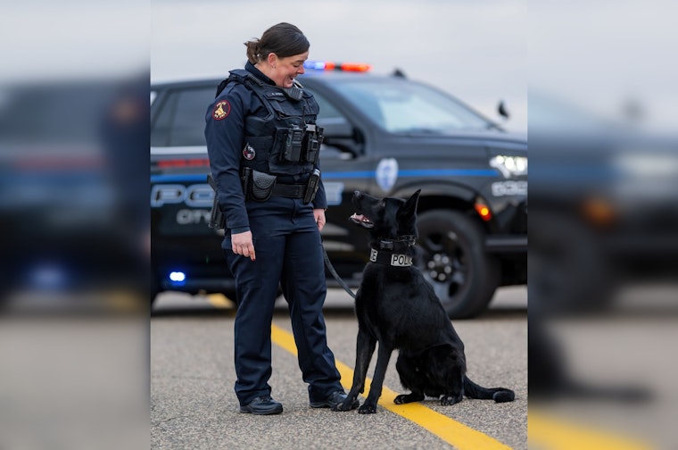 New K9 Team Welcomed as Officer Jahnke and K9 Vinny Join Blaine Police Department