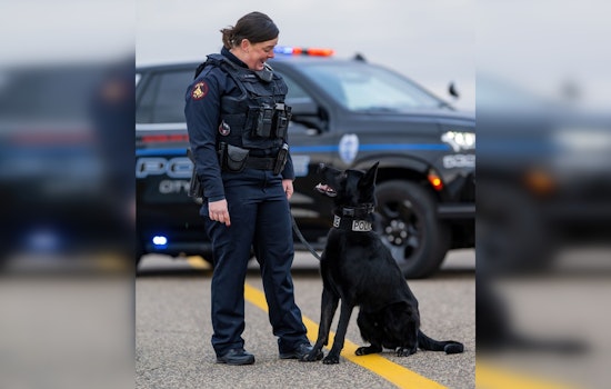 New K9 Team Welcomed as Officer Jahnke and K9 Vinny Join Blaine Police Department