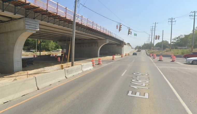 New Traffic Pattern on 146th Street Over White River Bridge Due to Construction Starting January 9th