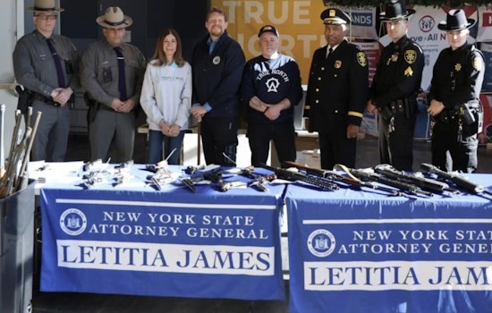 New York Attorney General Touts Success of Bohemia Gun Buyback, Over 8,400 Firearms Seized Since 2019