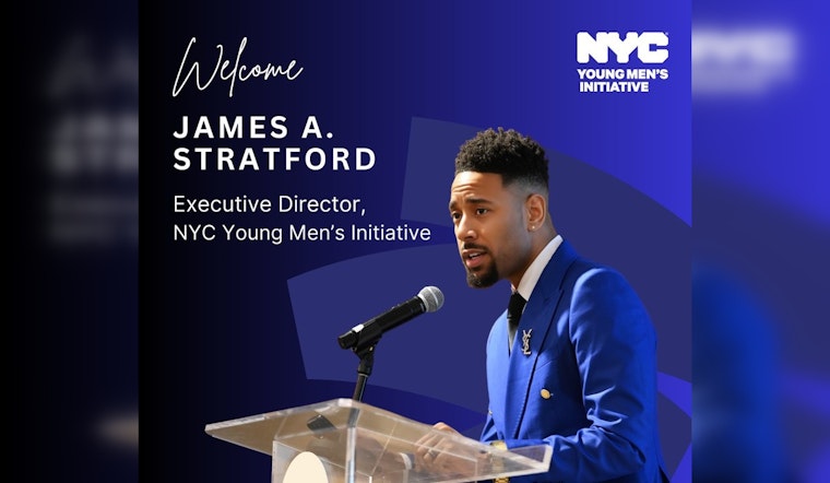 New York City Boosts Young Men's Initiative with Appointment of New Executive Director James Stratford